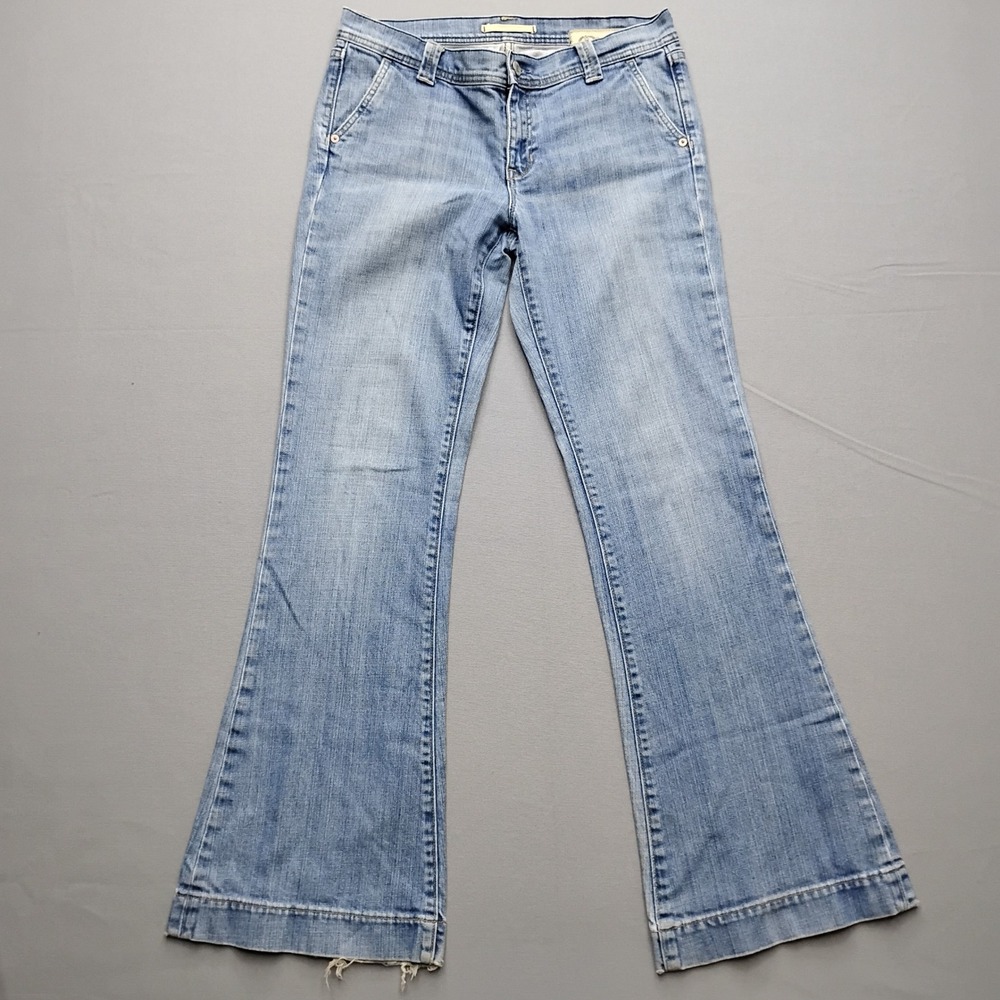 Gap 1969 Limited Edition Womens Size 8 Flare Jeans Light Wash Blue Denim